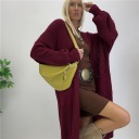 cardigan lungo senza bottoni sublime